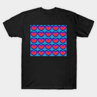 Colorful Hearts 3 T-Shirt